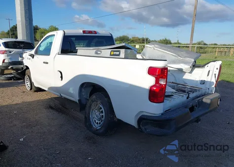 2022 Chevrolet Silverado 1500 Ltd 2Wd Long Bed Wt из США, поврежденный, VIN 3GCNWAEK8NG218520